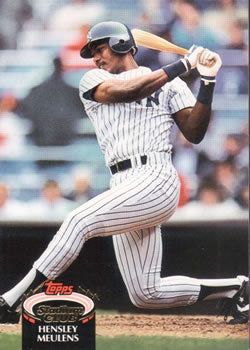#64 Hensley Meulens - New York Yankees - 1992 Stadium Club Baseball