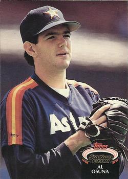 #68 Al Osuna - Houston Astros - 1992 Stadium Club Baseball