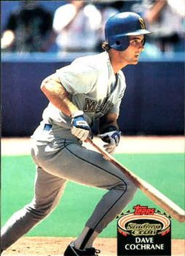 #69 Dave Cochrane - Seattle Mariners - 1992 Stadium Club Baseball