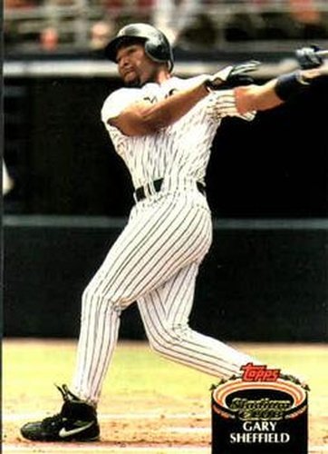 #766 Gary Sheffield - San Diego Padres - 1992 Stadium Club Baseball