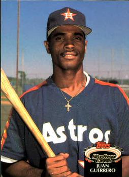 #775 Juan Guerrero - Houston Astros - 1992 Stadium Club Baseball
