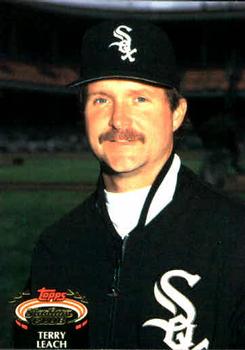 #778 Terry Leach - Chicago White Sox - 1992 Stadium Club Baseball