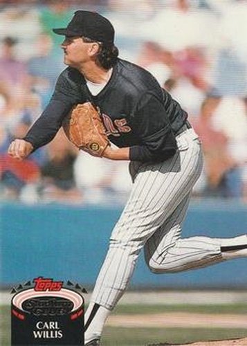 #779 Carl Willis - Minnesota Twins - 1992 Stadium Club Baseball