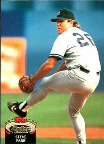 #793 Steve Farr - New York Yankees - 1992 Stadium Club Baseball