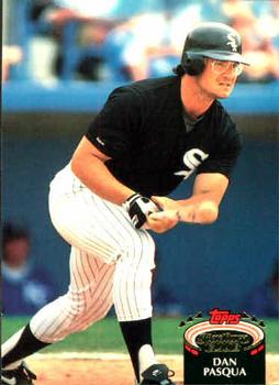 #794 Dan Pasqua - Chicago White Sox - 1992 Stadium Club Baseball