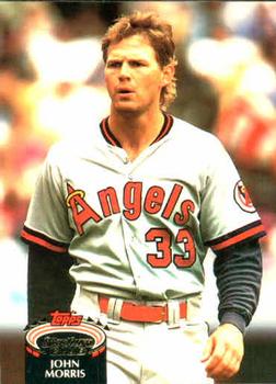 #796 John Morris - California Angels - 1992 Stadium Club Baseball