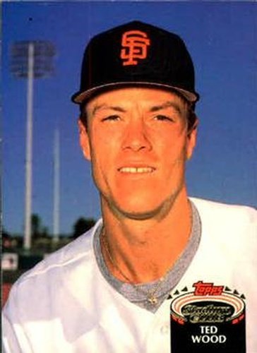 #799 Ted Wood - San Francisco Giants - 1992 Stadium Club Baseball