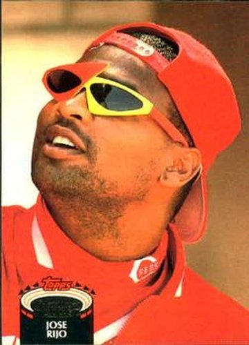 #800 Jose Rijo - Cincinnati Reds - 1992 Stadium Club Baseball