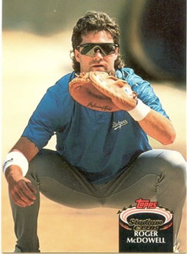 #804 Roger McDowell - Los Angeles Dodgers - 1992 Stadium Club Baseball