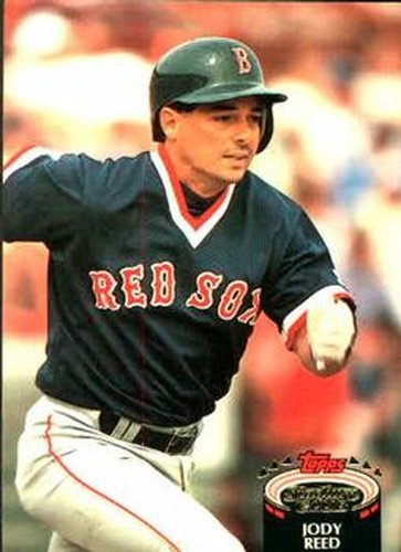 #816 Jody Reed - Boston Red Sox - 1992 Stadium Club Baseball
