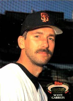 #832 Scott Garrelts - San Francisco Giants - 1992 Stadium Club Baseball