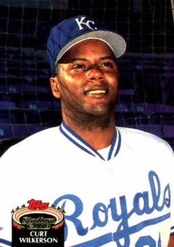 #849 Curt Wilkerson - Kansas City Royals - 1992 Stadium Club Baseball