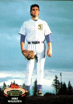 #852 Michael Walkden - Los Angeles Dodgers - 1992 Stadium Club Baseball
