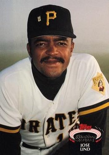 #859 Jose Lind - Pittsburgh Pirates - 1992 Stadium Club Baseball