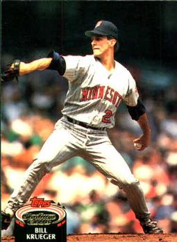 #861 Bill Krueger - Minnesota Twins - 1992 Stadium Club Baseball