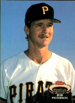 #876 Bob Patterson - Pittsburgh Pirates - 1992 Stadium Club Baseball