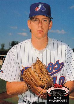 #885 Dave Wainhouse - Montreal Expos - 1992 Stadium Club Baseball