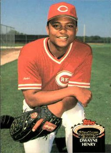 #892 Dwayne Henry - Cincinnati Reds - 1992 Stadium Club Baseball
