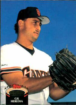 #895 Gil Heredia - San Francisco Giants - 1992 Stadium Club Baseball