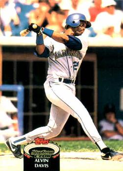 #90 Alvin Davis - Seattle Mariners - 1992 Stadium Club Baseball