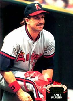 #94 Lance Parrish - California Angels - 1992 Stadium Club Baseball