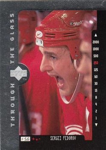 #206 Sergei Fedorov - Detroit Red Wings - 1996-97 Upper Deck Hockey