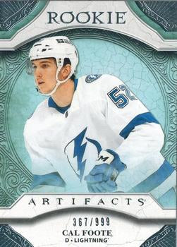 #RED206 Cal Foote - Tampa Bay Lightning - 2020-21 Upper Deck Artifacts Hockey