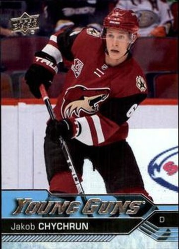 #206 Jakob Chychrun - Arizona Coyotes - 2016-17 Upper Deck Hockey