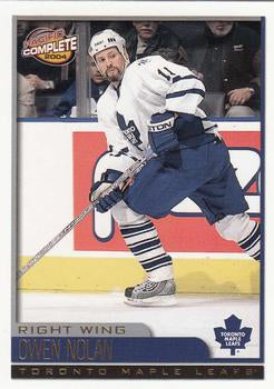 #206 Owen Nolan - Toronto Maple Leafs - 2003-04 Pacific Complete Hockey