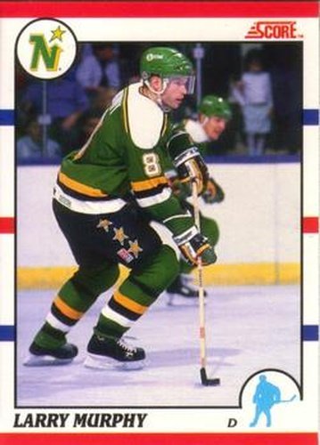 #206 Larry Murphy - Minnesota North Stars - 1990-91 Score Canadian Hockey