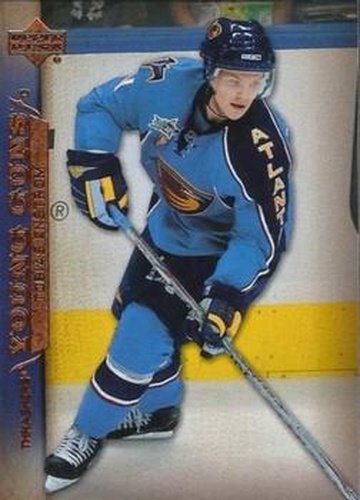 #206 Tobias Enstrom - Atlanta Thrashers - 2007-08 Upper Deck Hockey