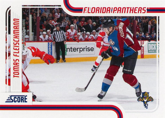 #206 Tomas Fleischmann - Florida Panthers - 2011-12 Score Hockey