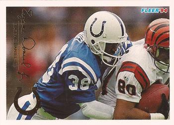 #206 Eugene Daniel - Indianapolis Colts - 1994 Fleer Football