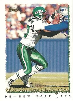 #206 Marvin Washington - New York Jets - 1995 Topps Football