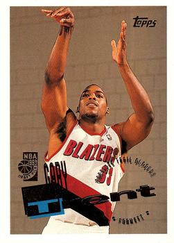 #206 Gary Trent - Portland Trail Blazers - 1995-96 Topps Basketball