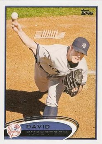 #206 David Robertson - New York Yankees - 2012 Topps Baseball