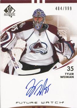 #206 Tyler Weiman - Colorado Avalanche - 2007-08 SP Authentic Hockey