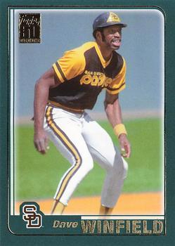 #206 Dave Winfield - San Diego Padres - 2021 Topps Archives Baseball