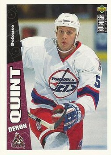 #206 Deron Quint - Phoenix Coyotes - 1996-97 Collector's Choice Hockey