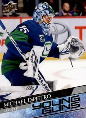#206 Michael DiPietro - Vancouver Canucks - 2020-21 Upper Deck Hockey