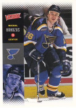 #206 Michal Handzus - St. Louis Blues - 2000-01 Upper Deck Victory Hockey