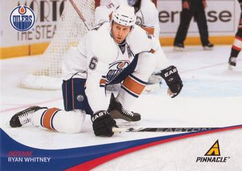 #206 Ryan Whitney - Edmonton Oilers - 2011-12 Panini Pinnacle Hockey