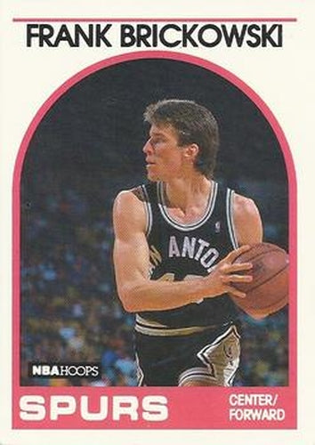 #206 Frank Brickowski - San Antonio Spurs - 1989-90 Hoops Basketball