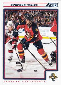 #206 Stephen Weiss - Florida Panthers - 2012-13 Score Hockey