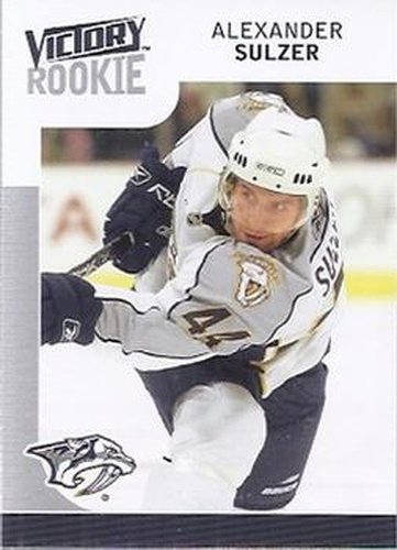 #206 Alexander Sulzer - Nashville Predators - 2009-10 Upper Deck Victory Hockey