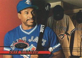 #206 Dave Winfield - Toronto Blue Jays - 1993 Stadium Club Baseball