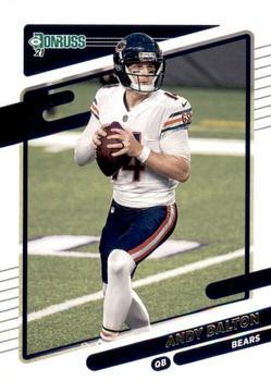 #206 Andy Dalton - Chicago Bears - 2021 Donruss Football