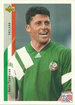 #206 Andy Townsend - Ireland - 1994 Upper Deck World Cup Contenders English/Spanish Soccer