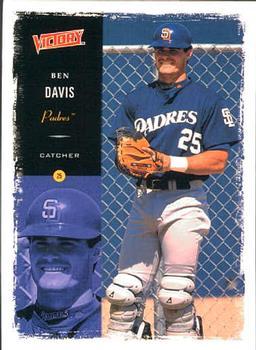 #206 Ben Davis - San Diego Padres - 2000 Upper Deck Victory Baseball