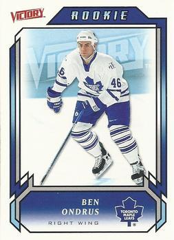 #206 Ben Ondrus - Toronto Maple Leafs - 2006-07 Upper Deck Victory Hockey